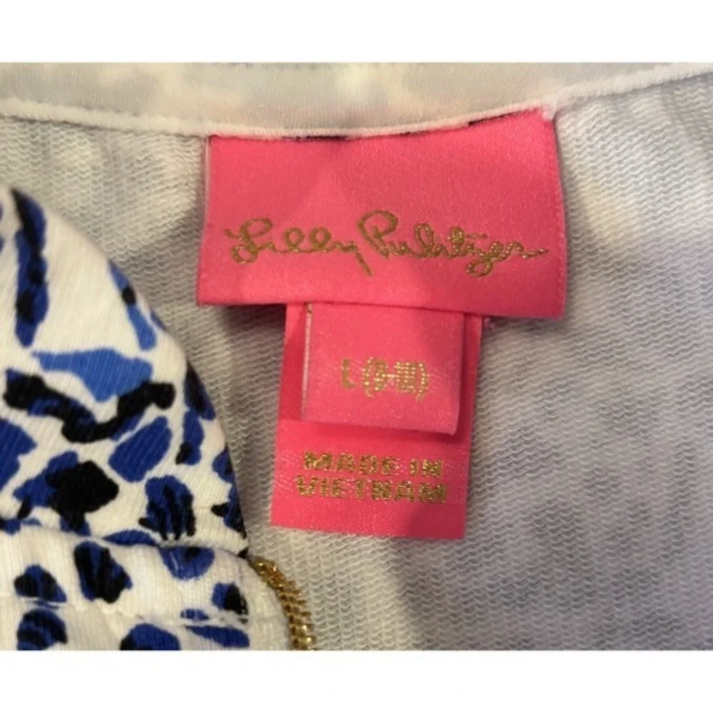 Lilly Pulitzer‎ Cabello Half-Zip Popover, Twisted Up Size 8-10